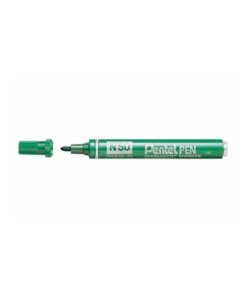 PENTEL MARQUEUR N50 VERT PERMANENT TOUTES SURFACES & T°