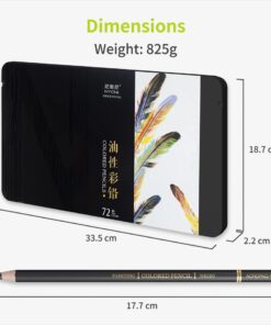ACROPAQ 72 CRAYONS HUILE
