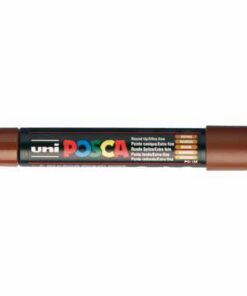 POSCA MARQUEUR MARRON 1MM EXTRA FIN CONIQUE
