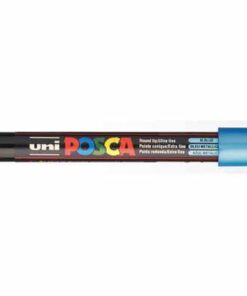 POSCA MARQUEUR BLEU METAL EXTRA FIN 0.7MM
