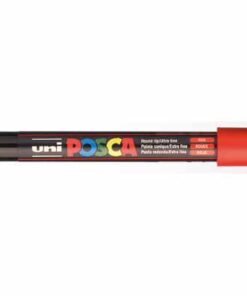 POSCA MARQUEUR ROUGE EXTRA FIN 0.7MM