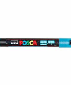 POSCA MARQUEUR BLEU CLAIR PAIL PAILLETE 1.5MM FIN