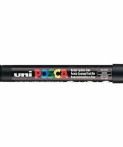 POSCA MARQUEUR NOIR 1.5MM FIN