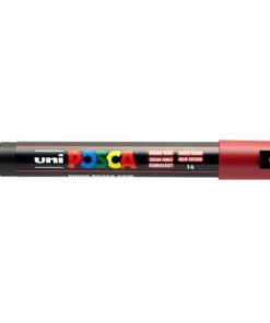 POSCA MARQUEUR ROUGE FONCE 1.5MM FIN