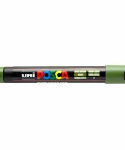 POSCA MARQUEUR VERT KAKI 1.5MM FIN
