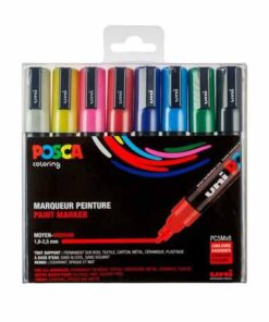POSCA SET 8 MARQUEURS PC5M POCHETTE CLASSIQUE