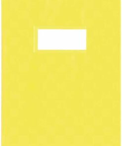 COUVRE CAHIER A5 JAUNE PAR 25 AURORA