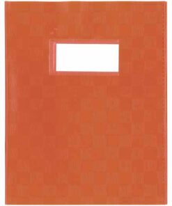 COUVRE CAHIER A5 ORANGE PAR 25 AURORA