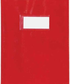 COUVRE CAHIER A5 ROUGE PAR 25 AURORA