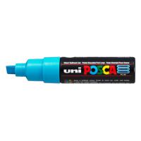 POSCA MARQUEUR BLEU TURQUOISE  FLUO BISAUTE LARGE 8MM