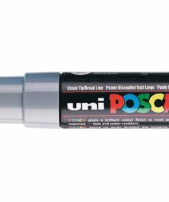 POSCA MARQUEUR GRIS BISAUTE LARGE 8MM