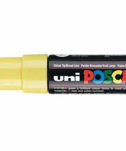 POSCA MARQUEUR JAUNE BISAUTE LARGE 8MM