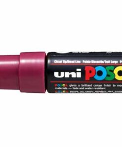 POSCA MARQUEUR LIE DE VIN BISAUTE LARGE 8MM