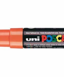 POSCA MARQUEUR ORANGE FONCE BISAUTE LARGE 8MM