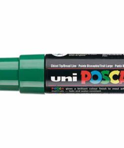 POSCA MARQUEUR VERT FONCE BISAUTE LARGE 8MM