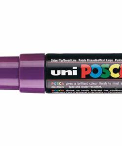 POSCA MARQUEUR VIOLET BISAUTE LARGE 8MM
