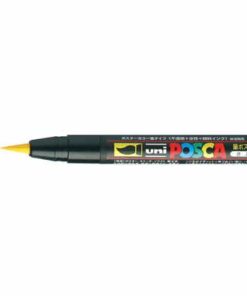 POSCA MARQUEUR JAUNE PINCEAU 1-10MM