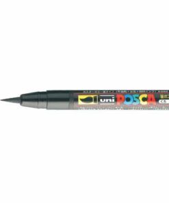 POSCA MARQUEUR NOIR PINCEAU 1-10MM
