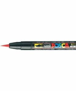 POSCA MARQUEUR ROUGE PINCEAU 1-10MM