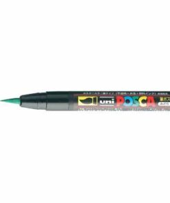 POSCA MARQUEUR  VERT PINCEAU 1-10MM
