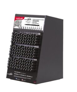 DISPLAY 132 FEUTRES PIN NOIRS UNI-BALL
