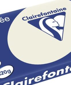TROPHEE A4 120G GRIS PERLE PAPIER CLAIRFONTAINE RAME DE 250 FEUILLES