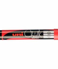 UNIBALL MARQUEUR CRAIE ROUGE 1.8MM A 2.5MM CHALK