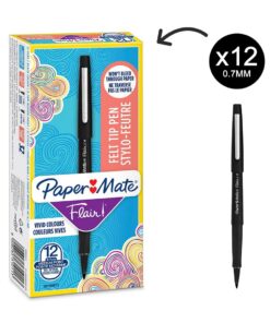 FEUTRE FLAIR NOIR PAPER-MATE 0.7