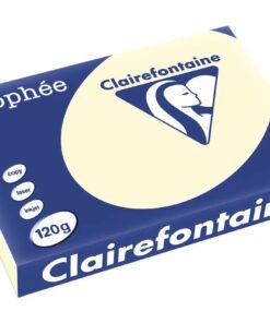 TROPHEE A4 120G IVOIRE PAPIER CLAIRFONTAINE RAME DE 250 FEUILLES