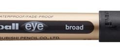 ROLLER UNI-BALL EYE NOIR 1MM ENCRE LIQUIDE - ECRITURE LARGE