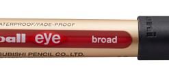 ROLLER UNI-BALL EYE ROUGE 1MM ENCRE LIQUIDE - ECRITURE LARGE