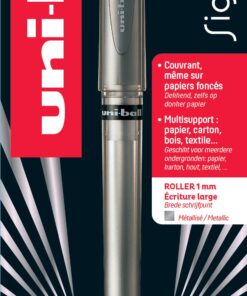 UNIBALL BROAD ARGENT BLISTER SIGNO 1.0MM
