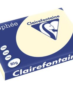 TROPHEE A3 80G IVOIRE PAPIER CLAIRFONTAINE RAME DE 500 FEUILLES