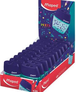 PIXEL PARTY TAILLE-CRAYONS 2 ENTREES - SHAKER