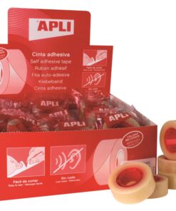 ADHESIF TRANSP APLI 19X33M