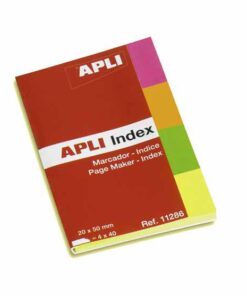 INDEX APLI 4 COUL FLUO 20X50