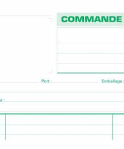 CARNET COMMANDE 21X18 NCR 3X50 EXACOMPTA