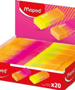 GOMME NEON BOITE DE 20 MAPED