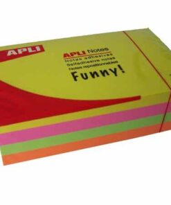 APLI NOTES 400FL 125X75 ASS 4 COULEURS ASS