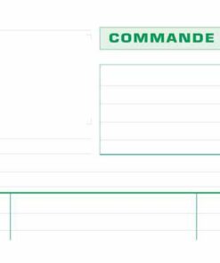 CARNET COMMANDE 21X29 NCR 2X50 EXACOMPTA