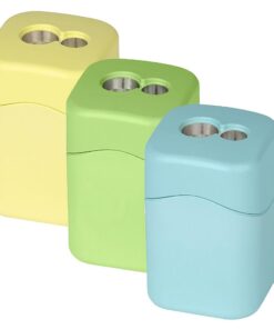 TAILLE-CRAYONS QUATTRO SWING PASTEL ECO M+R DOUBLE AVEC RESERVOIR