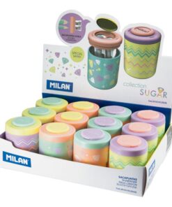 TAILLE-CRAYONS MILAN PASTEL SUGAR 2 ENTREES