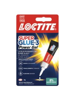 COLLE LOCTITE POWERGEL 3GR SUPER GLUE-3 POWER MULTI-MATERIAUX