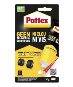 PATTEX NI CLOU NI VIS 50GR 10' COLLE EXTRA FORTE DE MONTAGE 10 SECONDES PAUSE DIRECTE