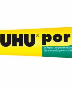 UHU COLLE TOUT POR 40GR TRANSP CARTON MOUSSE & CARTON PLUME
