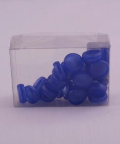ATOMA 33 ANNEAUX 16MM BLEU TRANSPARENT
