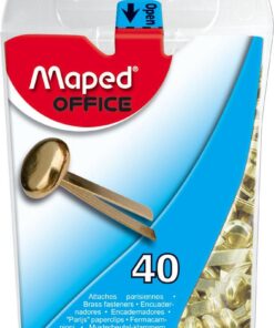 MAPED 40 ATTACHES PARISIENNES LAITON 17MM