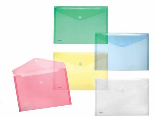 FOLDERSYS ENV VELCRO A4 ROUGE ENVELOPPE