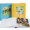 ALBUM PHOTOS BREPOLS COULEURS LOCALES - 500 PHOTOS 10X15CM JAUNE / BLEU CLAIRE