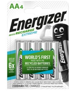 ENERGIZER 4 PILES ACCU AA RECHARGEABLE EXTREME